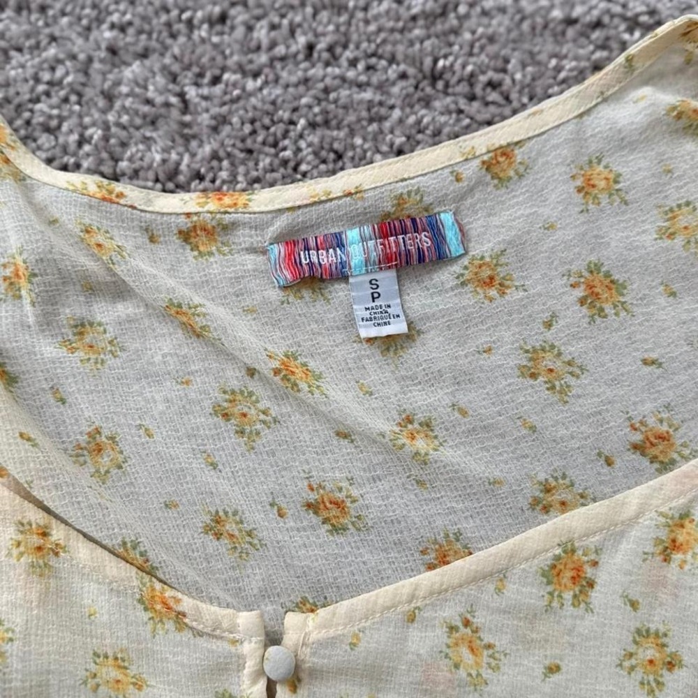 Urban Outfitters Baby Doll Coquette Baby Doll Flowy Cottage Core Dress Soft Girl - Picture 3 of 6